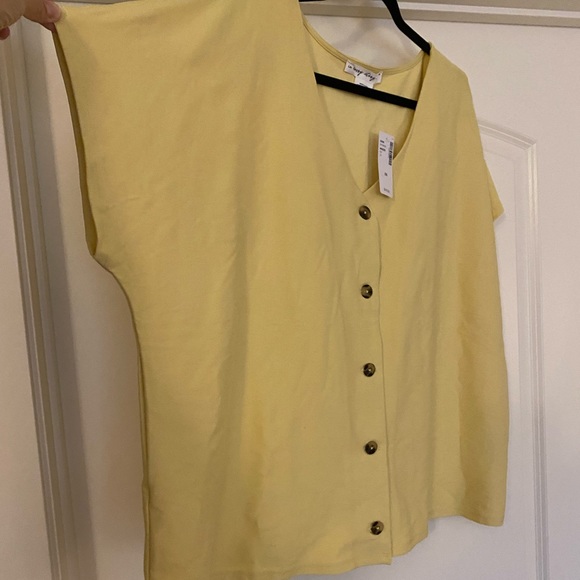 In Every Story Yellow Button Shirt - Picture 5 of 6
